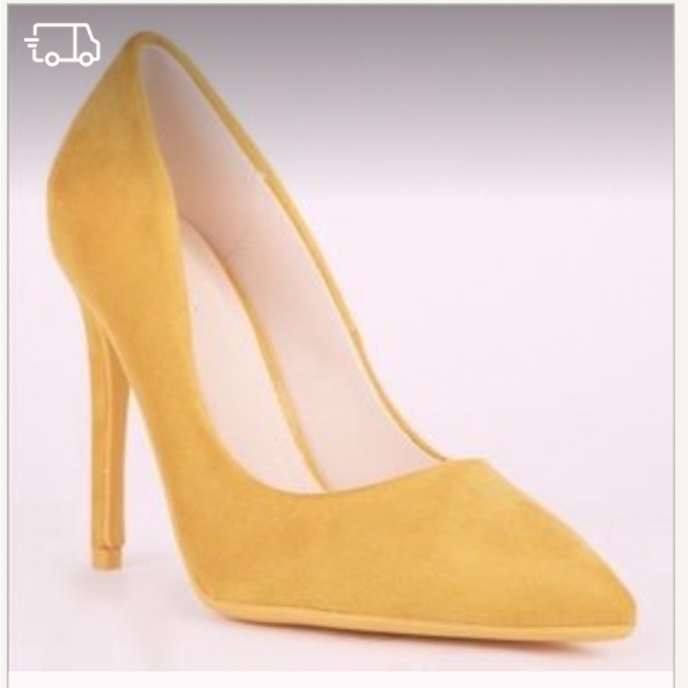 Ideal Shoes Suede feel shoe